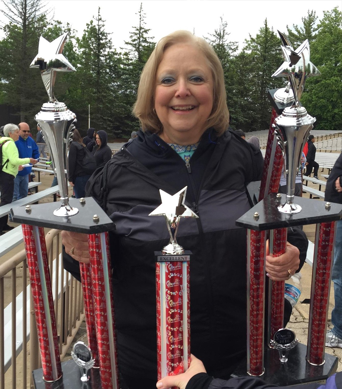Teri Aitchison - The keeper of the Music in the Parks awards.