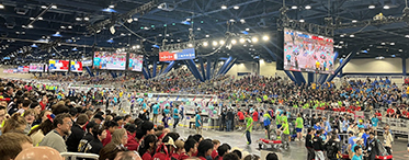 Experience FIRST Robotics Championship with ED