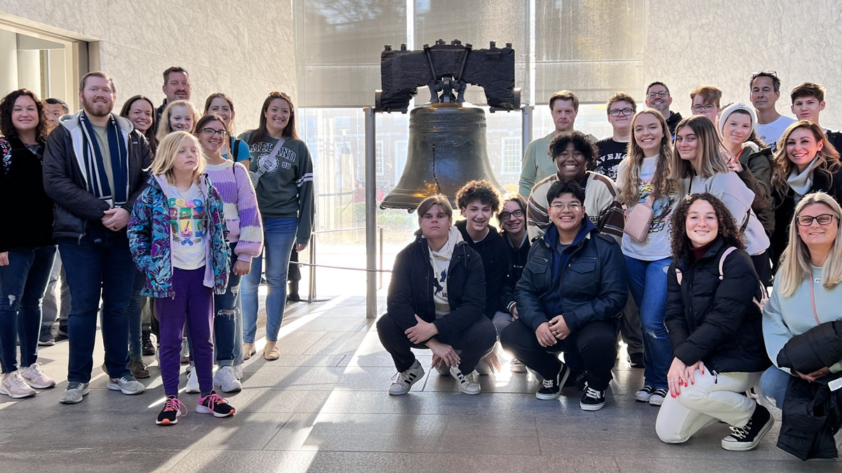 Educational history trips for students to Philadelphia