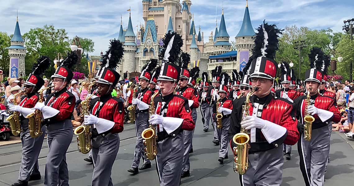 Disney World Imagination Campus Marching Band Performances