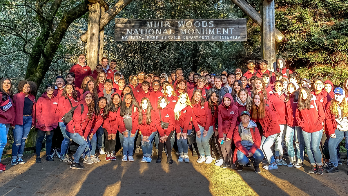 Educational art trips for students to San Francisco