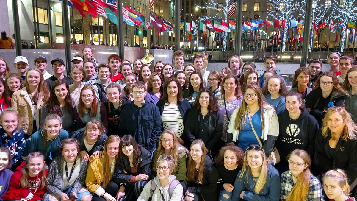 Educational language immersion trips for students to New York City
