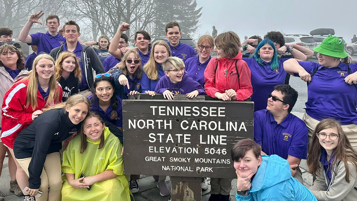 Educational natural wonders trips for students to Gatlinburg