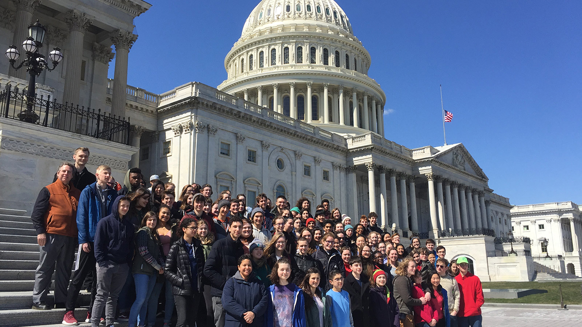 Educational theatre trips for students to Washington D.C.