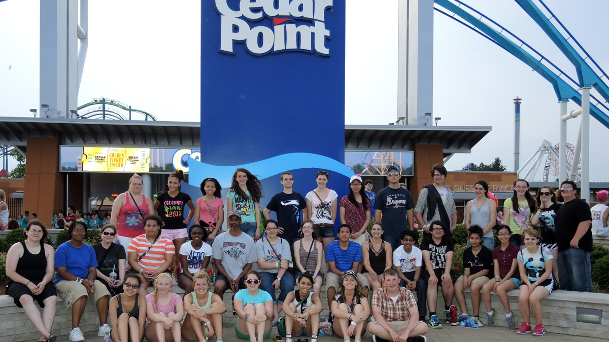 Educational theme park trips for students to Cedar Point